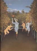 Henri Rousseau Soccer Players oil painting picture wholesale